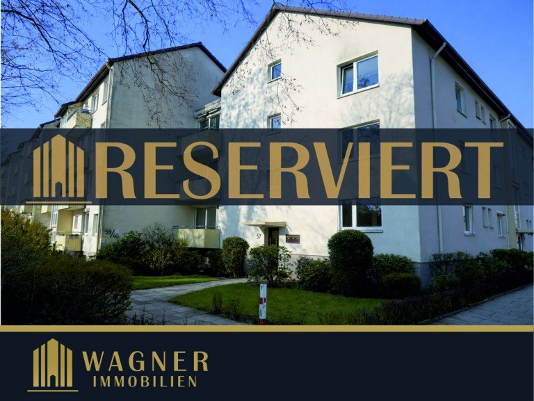 WAGNER IMMOBILIEN_Reserviert Bremen Erdgeschosswohnung Gro�z�gige 2-Zimmer-Wohnung mit Balkon - ideal f�r Eigennutzer, Best Ager oder Kapitalanleger