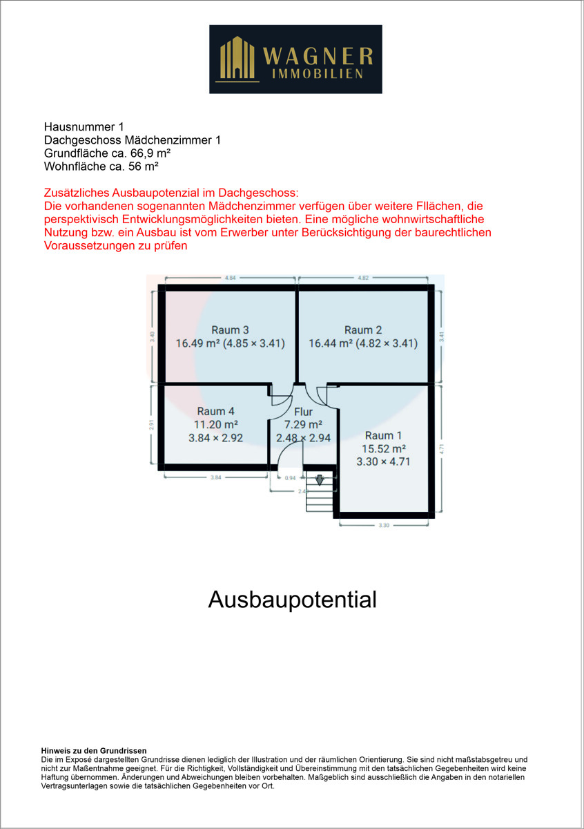 B�ckeburge Str. 1 DG M�dchenzimmer Mehrfamilienhaus Bremen