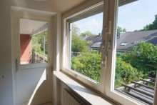 Schlafzimmer 1 OG c Reihenhaus mit Garten und Garage in der Gartenstadt-Vahr - ideal f�r Familien