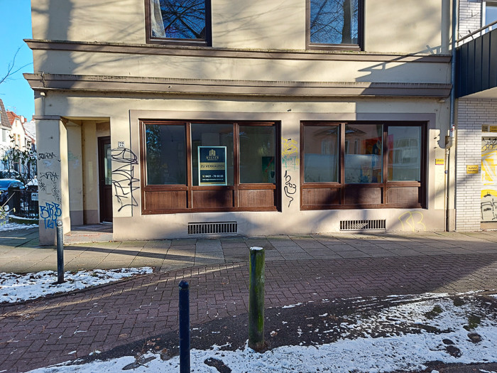 Aussenansicht 3 Ladenlokal Bremen