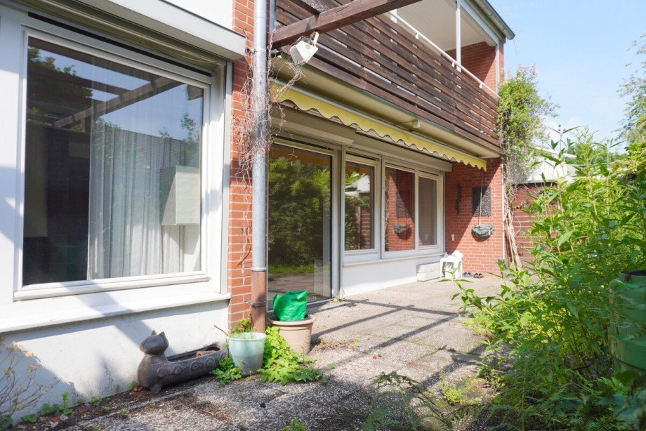 Terrasse Reihenmittelhaus Bremen