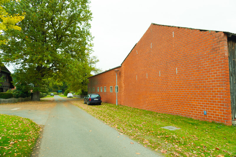 Seitenansicht Strasse Haus Kirchlinteln / Bendingbostel