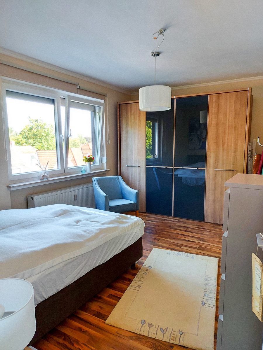Schlafzimmer 3 Dachgeschosswohnung Bremen
