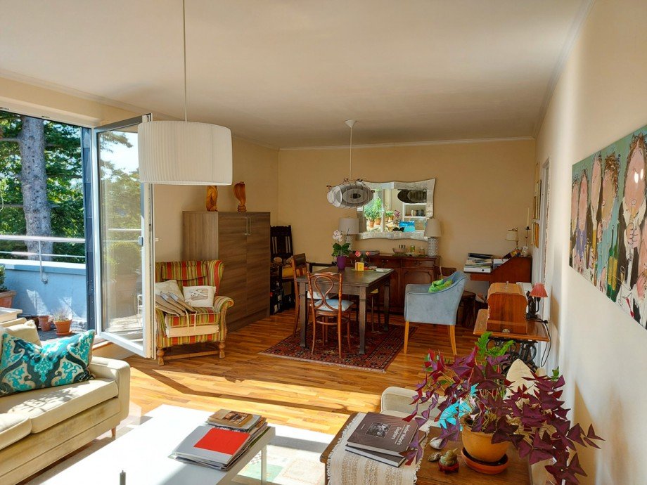 Wohnzimmer 2 Dachgeschosswohnung Bremen