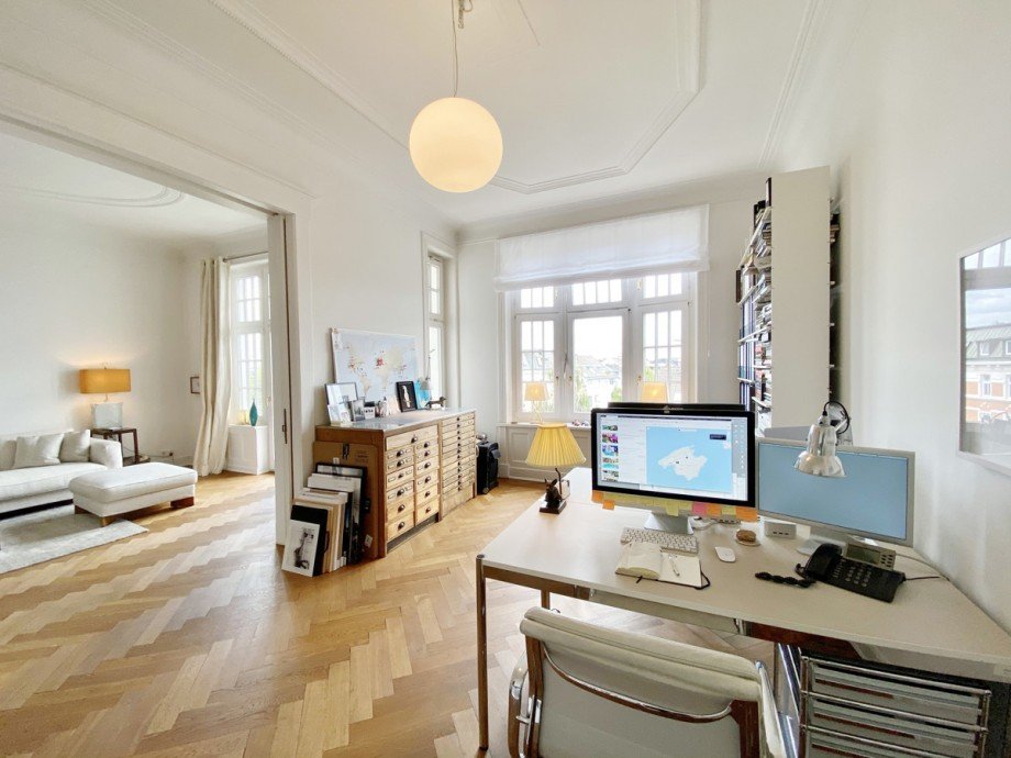 Wohnzimmer IIa Etagenwohnung Hamburg